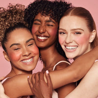 PHOERA Face Cheek Blush Cream Anglicolor Perfect Makeup Cream Blush Cheekcolor, Long-Wear, Matte, Bold, Lightweight, Blends Easily, Contours Cheeks (101#Freesia)