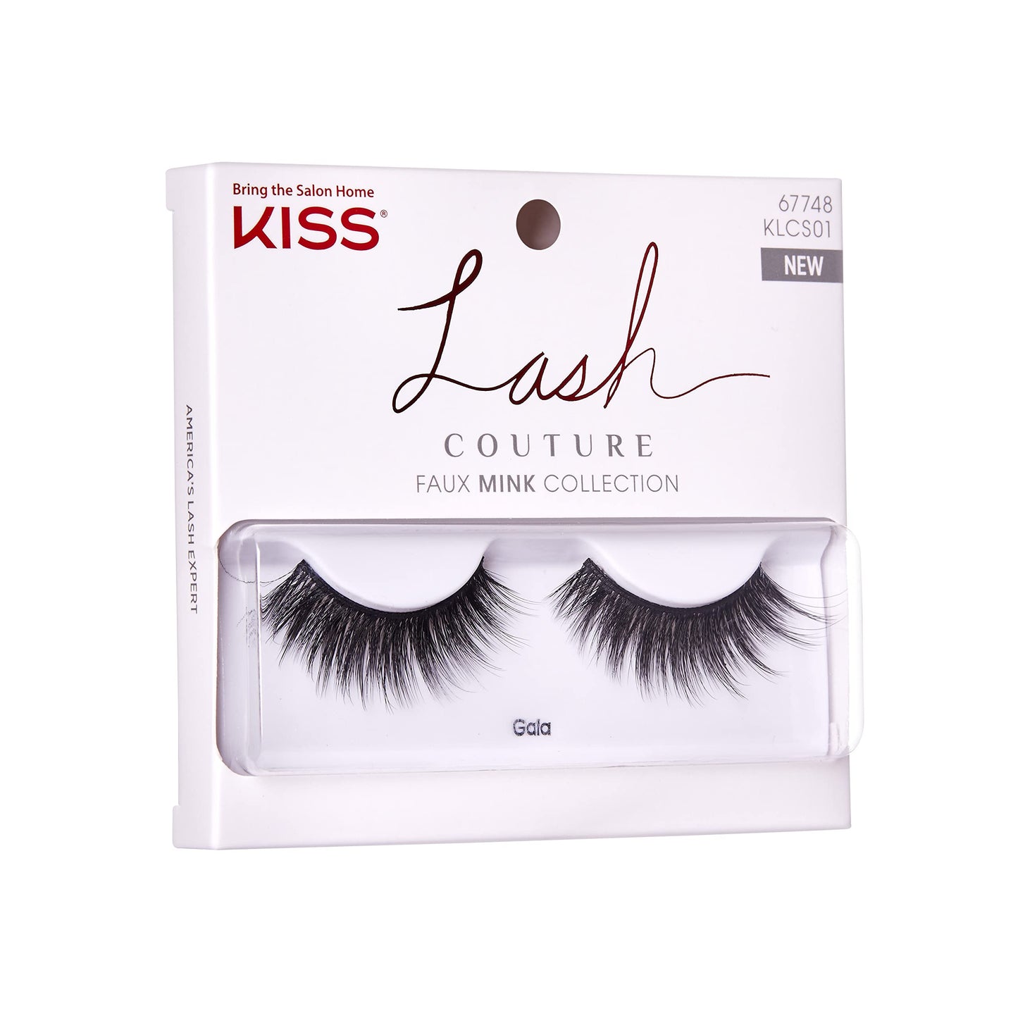 Kiss Lash Couture Faux Mink Gala, 0.6 Ounce