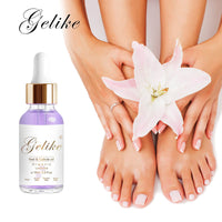 Gelike ec Organic Cuticle Nail Oil 15ml Vitamin B& E Essential Oil Moisturize with Convinient Dropper Design, Nail Cuticles Oils Treatment Damaged Dry for Nail Care Repair Growth (Lavender)