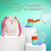 Skincare Bundle with 2 x Bubble Skincare Slam Dunk Hydrating Moisturiser 30ml - Aloe Vera Juice + Vitamin E + Avocado Oil + Niacinamide and Mojee Beauty Canvas Bag