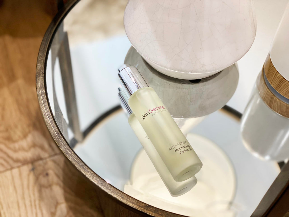 skinSense by Abi Cleeve SkinSense Anti-Ageing Nourishing Facial Oil 30ml, Face Oil Anti-Ageing, Face Oil for Dermaplaning, Guasha Oil, Face Oil for dry skin, Beauty Oil for Face Massage