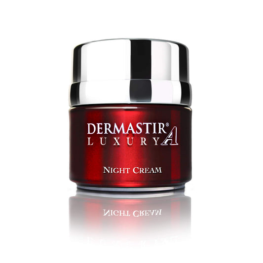 Dermastir Night Cream - Detoxifying, hydrating, regenerating, antiageing. Airless pack 50ml