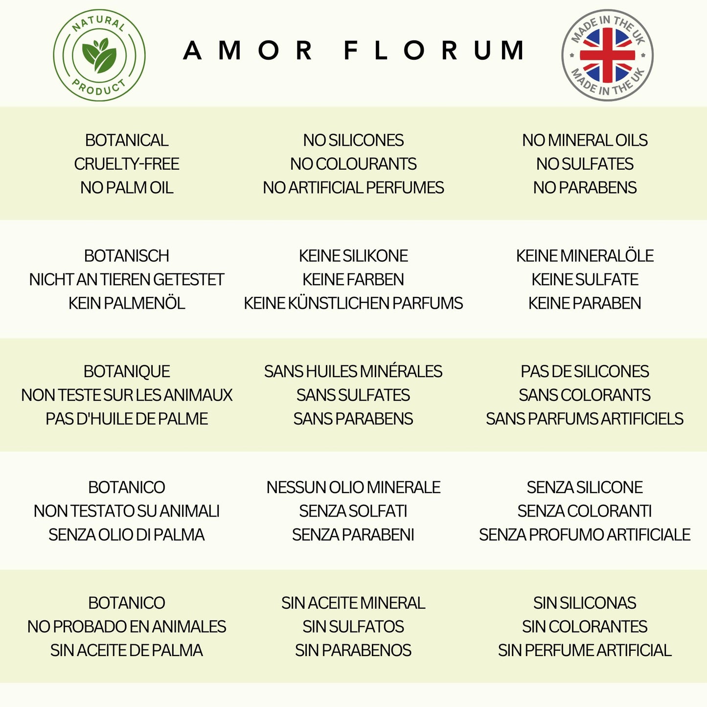AMOR FLORUM Amor Florum - Monoi Oil - 100% Natural with Tahitian Gardenia. Anti-Ageing, Regenerating, Hydrating. Brightens, Softens. 100ml