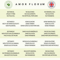AMOR FLORUM Amor Florum - Monoi Oil - 100% Natural with Tahitian Gardenia. Anti-Ageing, Regenerating, Hydrating. Brightens, Softens. 100ml