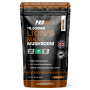 Lions Mane Mushroom Supplement 10,000mg - 120 Capsules Vegan High Strength 20:1 Extract Lions Mane Capsule Not Powder or Tablets Made in The UK by PROELITE