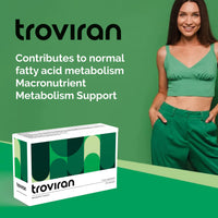 N E Troviran Metabolism Support Formula, 60 Capsules, Vegan and Gluten Free