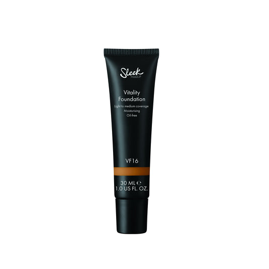 Sleek MakeUp Vitality Foundation, 30 ml, Number 16
