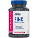 Applied Nutrition Zinc - 15mg Strength Supplement for Normal Immune System Function, Bones, Hair, Skin & Nails, Made in The UK, Vegan (90 Tablets - 3 Months Supply)
