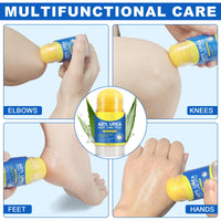 60% Urea with 2% Salicylic Acid Urea Foot Care Stick, Foot Cream Moisturizer for Dry Cracked Feet, Knees, Elbows, Hands,Moisturizes and Hydrates the Dry Skin,Callus Remover & Skin Softener -1.41oz