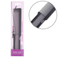 Fine Lines - Barber Comb with Special Handle - Professional Barbers Comb - Antistatic Comb - Heat Resistant