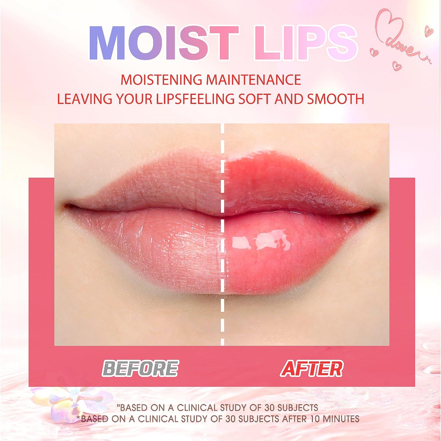 LANGMANNI Moisturizing Lip Oil,No-Sticky Lip Gloss Lip Balm Lip Care,Fruit Flavoured Lip Oil For Dry Lip's Moisturizing Hydrating And Nourishing (Cherry)