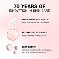 Olay Regenerist Niacinamide Night Cream Face Moisturiser, Skincare with Antioxidant Vitamin E and Shea Butter, Anti Ageing Skin Care: Renew, Age Defy and Hydrate, 50ml