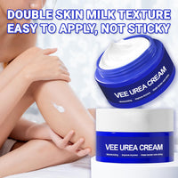 GMHLLES 2 Bottles Urea Cream 60 Percent for Feet,70g Cracked Heel Repair Cream,Urea Moisturiser,Lightweight and Gentle,Suitable for Cracked Feet and Dry Body Skin Care,with 1 Massage Board