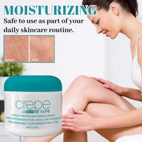 TINCAI Crepe Be Gone Body Souffle - 85g Firming Neck Cream,Ultra Hydrating Crepe Skin Firming Cream for Chest,Arms & Legs,Crepe Eraser for Women,Skincare Body Cream for Deep Hydration