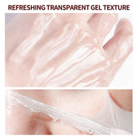 BloomBelle Real Collagen Fit Peel off Face Masks, Collagen Mask, Restore Skin Elasticity, Hydrating Face Mask Night Wrapping Mask, Perfect for Dry Dehydrated Skin