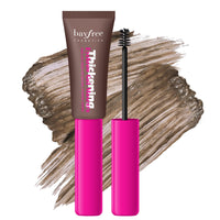 bayfree Thickening Eyebrow,Waterproof Tinted Brow Glue Eyebrow Gel,Wearable Eyebrow Glue for 16h,Ash Brown