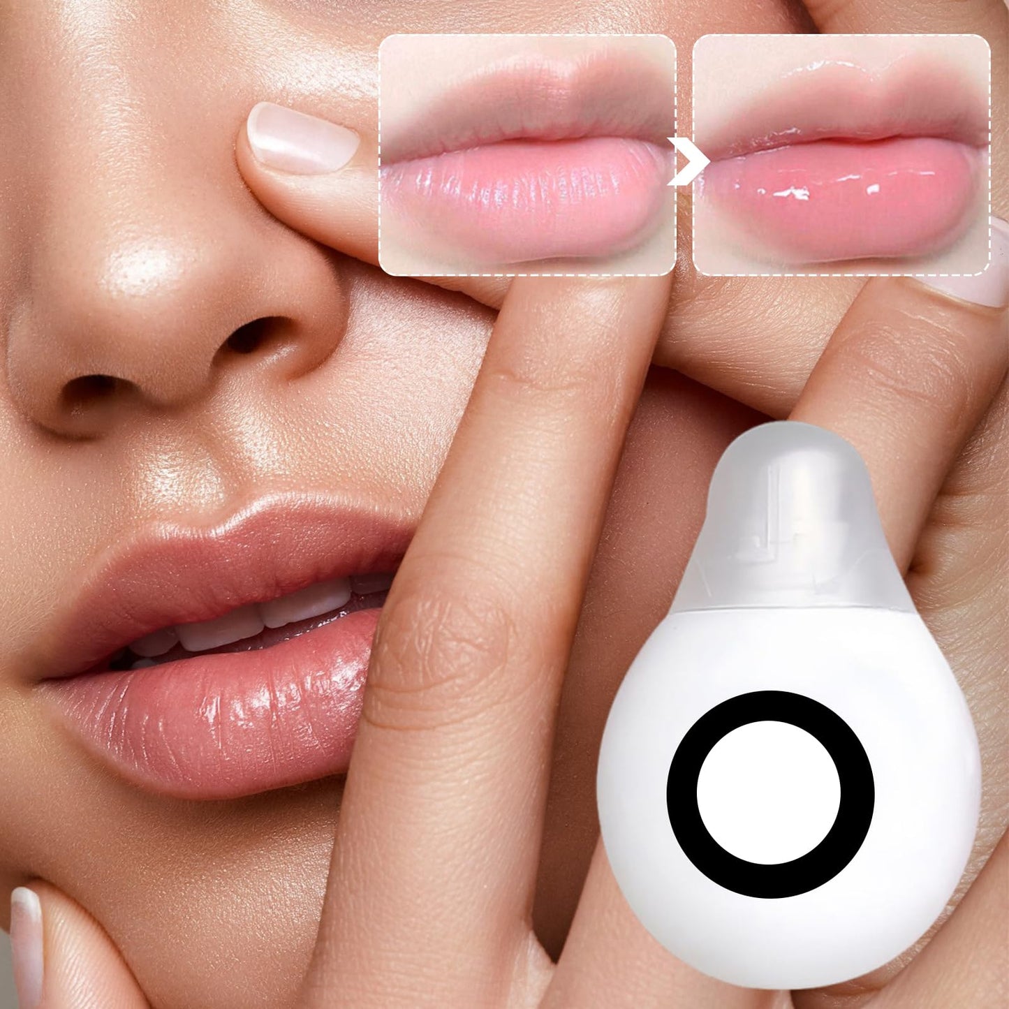 MADGININE Squalane + Amino Acids Lip Balm 4 PCS,New Squalane Amino Acids Lip Balm All-Day Moisture for Dry Lips,Squalane Amino Acids Lip Balm Multi-use for Cuticles & Elbows,Squalane Lip Balm