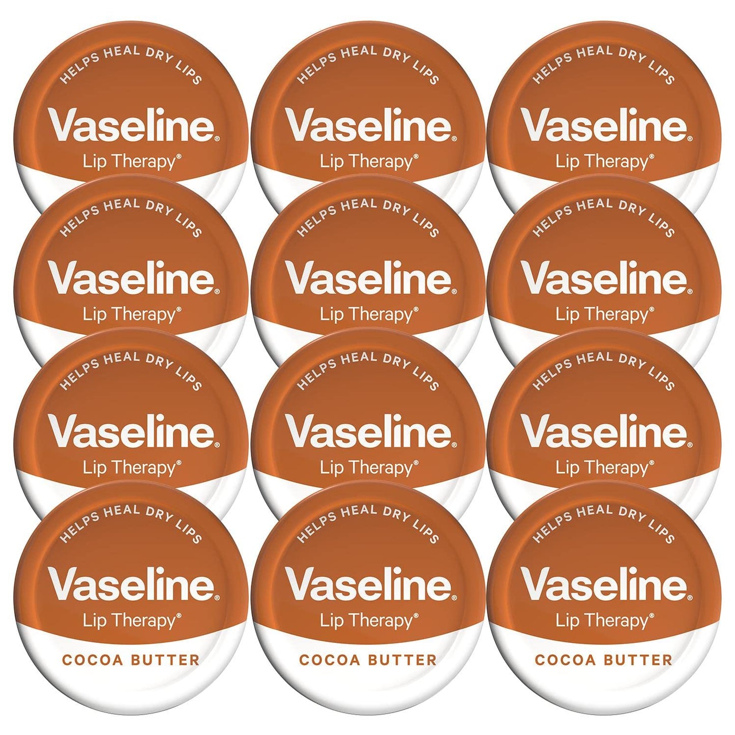 Lip Vaseline Cocoa X 12 X 20g