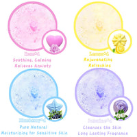 Lanwexy Bath Foot Bombs, 16 Pack Foot Soak with Bath Salt and Tea Tree Oil. Organic Natural Handmade Aroma Pure Essential Oil Bubble Foot Balls for Foot Callus, Dry Cracked, Stubborn Foot Odor Scent.
