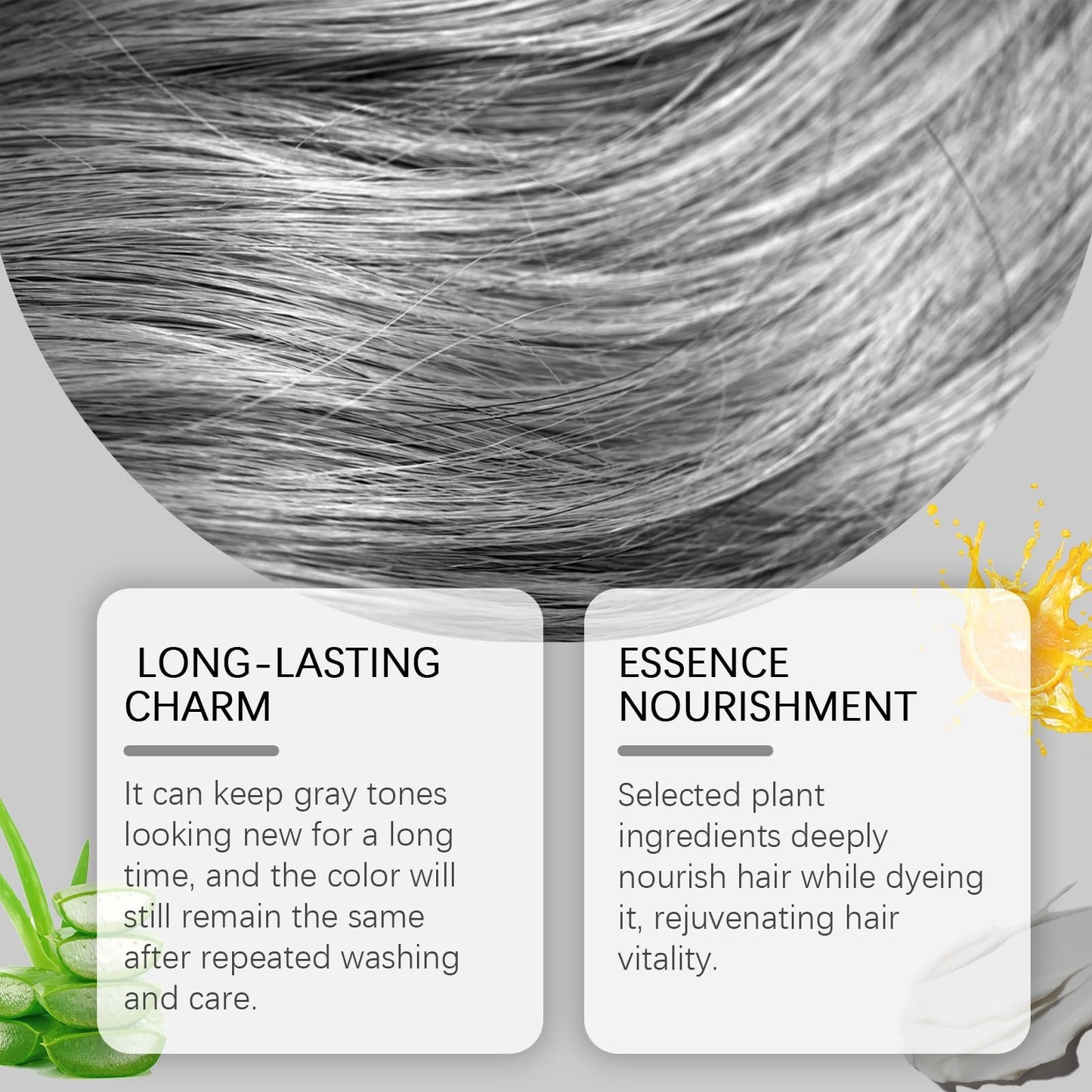 SingHao 100g Temporary Hair Color Wax,Hair Wax Colour,Grey Hair Color,Grey Hair Dye Semi Permanent Hair Dye,Semi-Permanent Dye,Temporary Ha/ir Colour Instant Styling,Washable H/air Dyeing