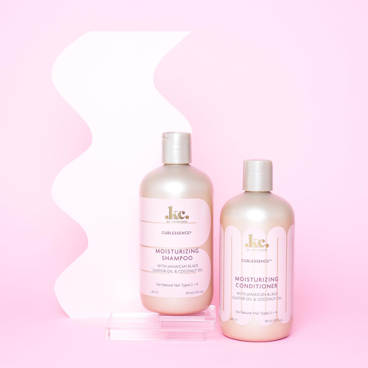Curlessence KeraCare Curl Essence Moisturizing Shampoo- Gently Cleanses & Hydrates 12oz
