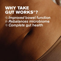 dr vegan Gut Works® | 6 Prebiotics and Probiotic Strains | 50 Billion CFU Bacteria Live Cultures | Daily Support for Gut Health | 30 Vegan Capsules | One-A-Day | DR.Vegan