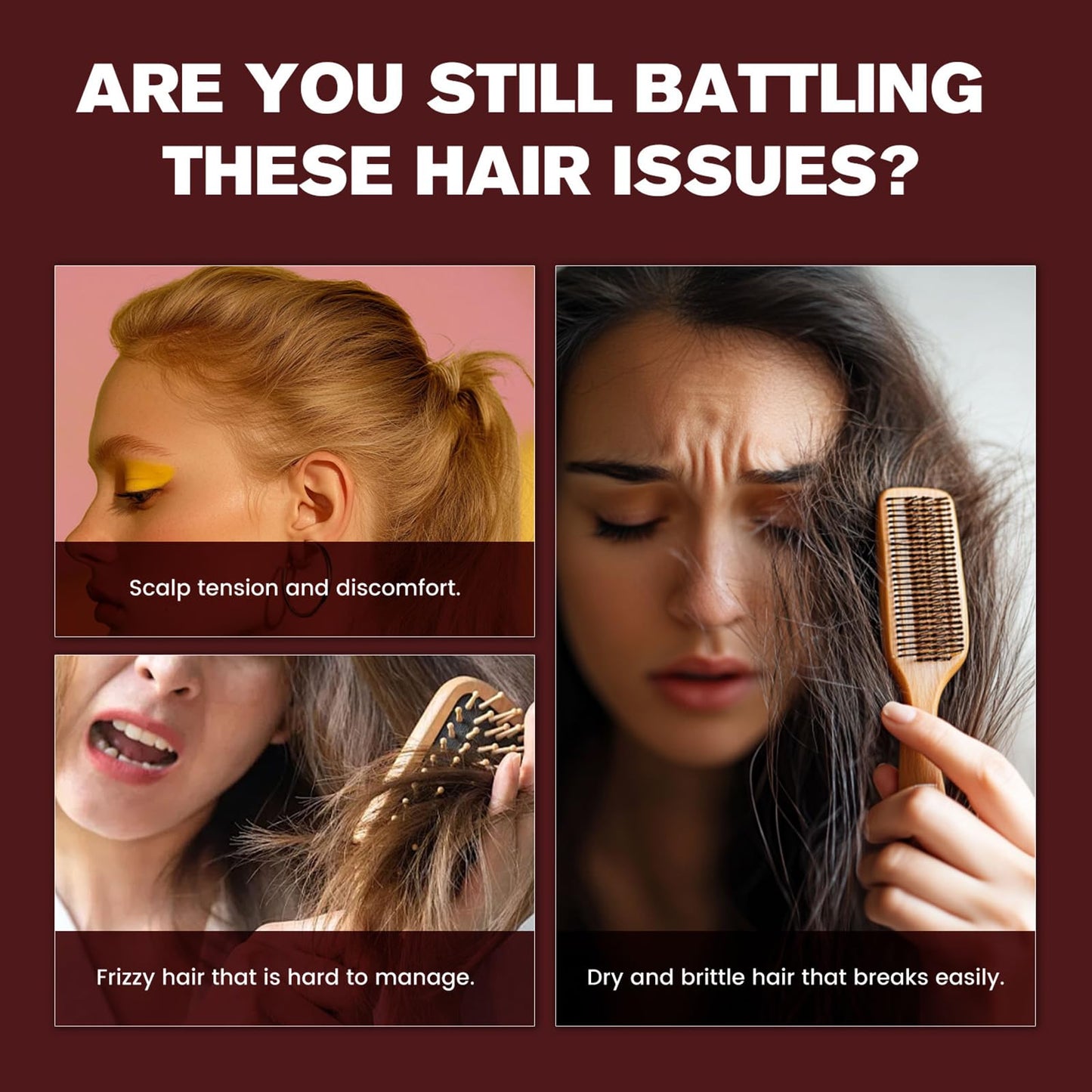 Orknglowy Collagen Hair Mask - Maca Deep Repair Colla-gen Hair Masks For Dry & Damaged Hair | With Hydrolyzed Collagen | Keratin Coll-agen Hair Mask - Deep Repair Hair Care, Smooths and Nourishes