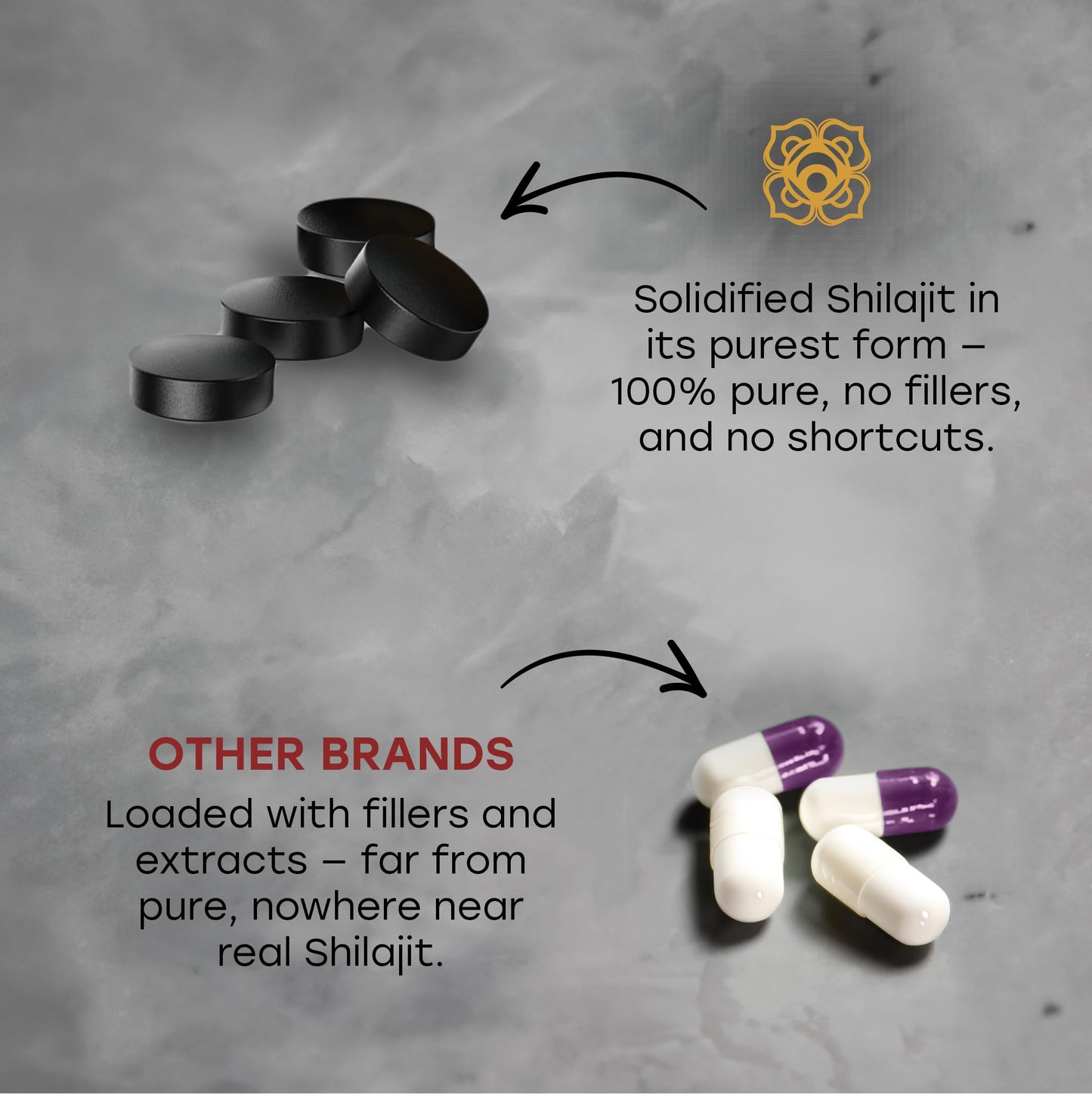 UNTANAS Altai Shilajit Drops - 120 Drops, 400mg Serving - Pure Shilajit Resin - Shilajit Tablets W/85+ Trace Minerals, Fulvic Acid