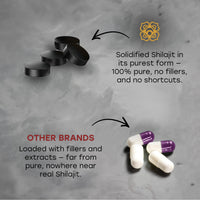 UNTANAS Altai Shilajit Drops - 120 Drops, 400mg Serving - Pure Shilajit Resin - Shilajit Tablets W/85+ Trace Minerals, Fulvic Acid