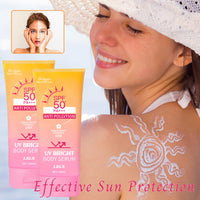 YANZEFEI Soothing Sun Cream SPF 50+++,Sunscreen spf 50,SPF50 Face Moisturizer,Sakura Extract &Vitamin C Sun Cream,Moisture Immediate UVA & UVB Protection,Fast-Absorbing,Face&Body Sunscreen Resist UV Rays,180ml