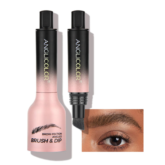 Anglicolor Brow Fection Angled Brush,Microblading Eyebrow Pen,Natural Brows Eyebrow Pen,Easy To Color,Long Lasting,Quick Drying,Natural Shaping Outlining Filling Eyebrow Makeup Upgrade (05#Espresso)