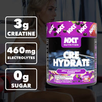 NXT Nutrition NXT Cre-Hydrate (180g, Apple and Blackcurrant)