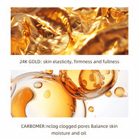 mercham 24K Gold Peel Off Face Masks, Blackhead Remover Mask, Face Masks Skincare Peel Off, Oil Control, Shrink Pores, Deep Cleansing Face Mask, Peel Off Mask for Man & Women