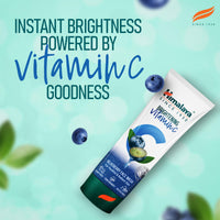 Himalaya Brightening Vitamin C Blueberry Face Wash | Brightening Face Cleanser | Remove Dull Skin | 100ml
