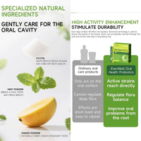 40 Billion CFU Oral Health Probiotic with Prebiotic, Multi Strain Probiotics for Gut Health with Lactobacillus, Multi-Dimensional Compound for Mulajointly Protecting The Oral Cavity 30Packs