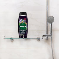 Radox Mineral Therapy Feel Recovered 2-in-1 Shower Gel & Shampoo Men's Body Wash with magnesium and a black pepper & ginger scent for a soothing experience 450 ml