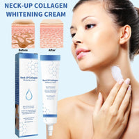 Tbeautafve Neck Firming Cream, Collagen Neck Cream Brightening Cream Skin Tightening Cream Neck Double Chin Reducer for Women Neck Anti-Wrinkle Cream Tightening Lifting Sagging Skin