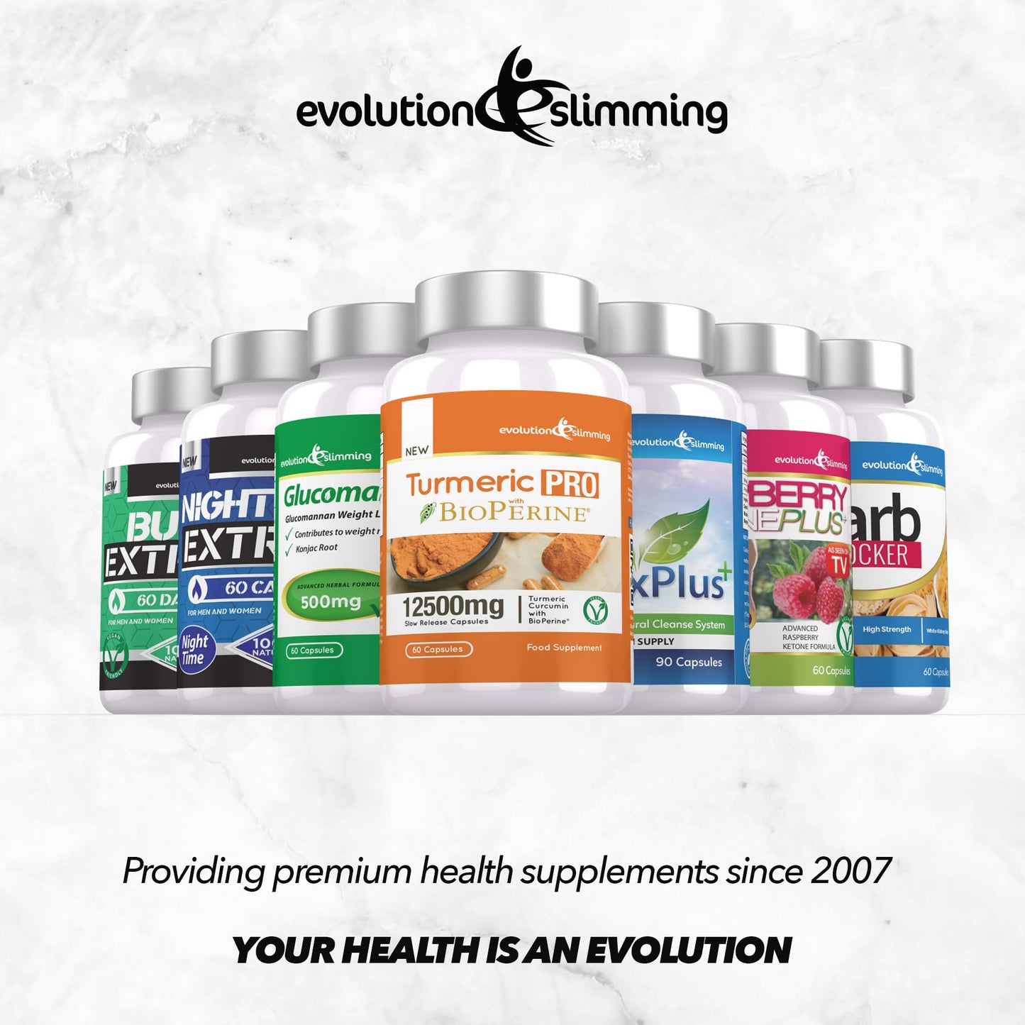 Evolution Slimming Lions Mane 2000mg (50% polyphenols)