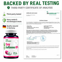 Hepatica SOYA Isoflavones 60mg | Standardised to 40% Isoflavones | 90 Vegan Capsules | 3-Month Supply | 3rd Party Lab Tested