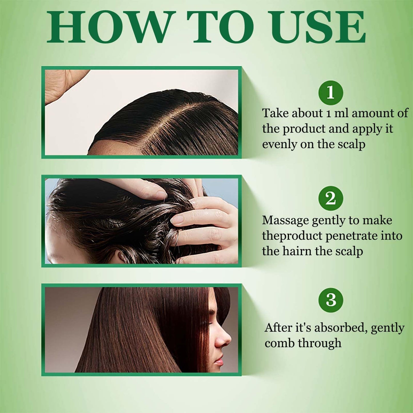 2pcs Ginger Anti Hair Loss Oil - 7 Day | Essential Oil for Hair Growth, Nourishes Hair Roots | Stronger, Thicker, Longer Hair | 2 x 35ml