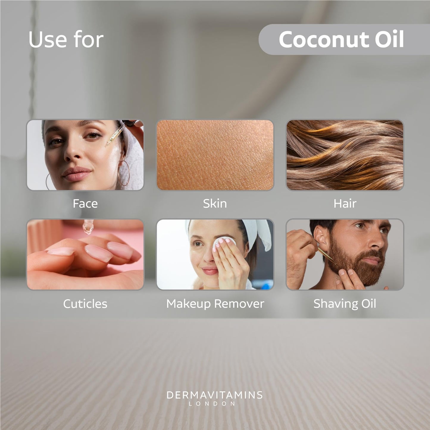 Dermavitamins 100% Pure Coconut Oil - 10ml