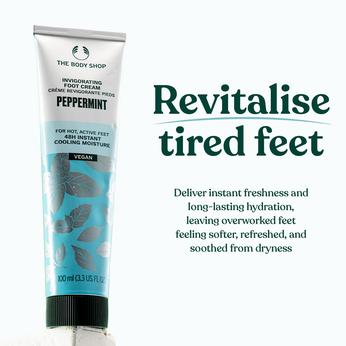 The Body Shop Peppermint Invigorating Foot Cream 100ml