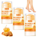 GMHLLES 3 Bottles Honey Foot Cream, Heel Balm for Cracked, Heel Cream for Deep Cracked Skin, Strong Moisturizing and Repairing, for Daily Skin Care for the Whole Body (40g*3)