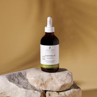 Derora Rosemary Oil for Hair & Skin | Essential Oil | 100% Pure, Undiluted | Rosemary Oil for Hair, Damaged Hair, Hair Loss, Dry Skin, Face, Scalp (120ml)