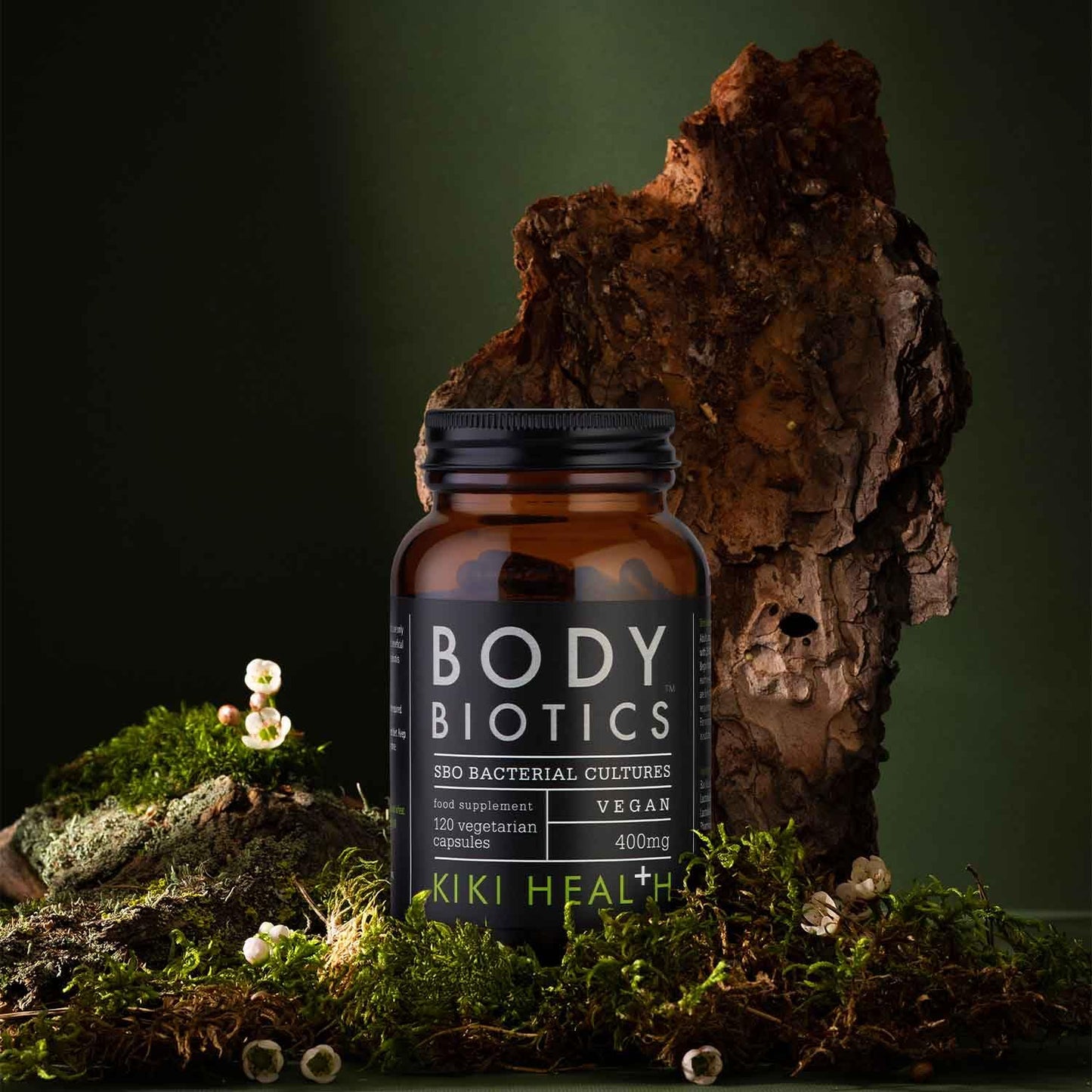 KIKI HEALTH KIKI Health Body Biotics for Men & Women | Probiotics Supplement | Strengthens Digestive & Gut Health | Reduces Bloating | Dietary Probiotics for Colon & Immune Health | Promotes Wellness (120 Count)