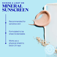 Supergoop! Mineral Mattescreen (SPF 30) - .68 fl oz - Mineral, Broad Spectrum Sunscreen - Smooths Skin’s Appearance, Minimizes the Look of Pores & Controls Shine