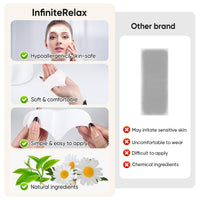 InfiniteRelax Forehead Wrinkle Patches For Anti-wrinkle, Anti Aging Facial Mask For Women Face Lift - with Aloe, Collagen, Vitamin E Overnight Sleep Tape For Wrinkles 12 Pcs
