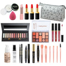 proamate Proamate All in one Makeup Set, Cosmetic Make Up Starter Kit With Storage Bag Portable Travel Make Up Palette Eyeshadow Foundation Lip Gloss Makeup Gift Set for Teenage & Adults(Kit A001)