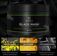 Simply Sublime Peel Off Face Masks - Blackhead Remover Mask - Charcoal Face Mask - Face Masks Beauty Peel Off - Blackhead Mask - Acne Treatment For Men or Women - Face Masks Skincare