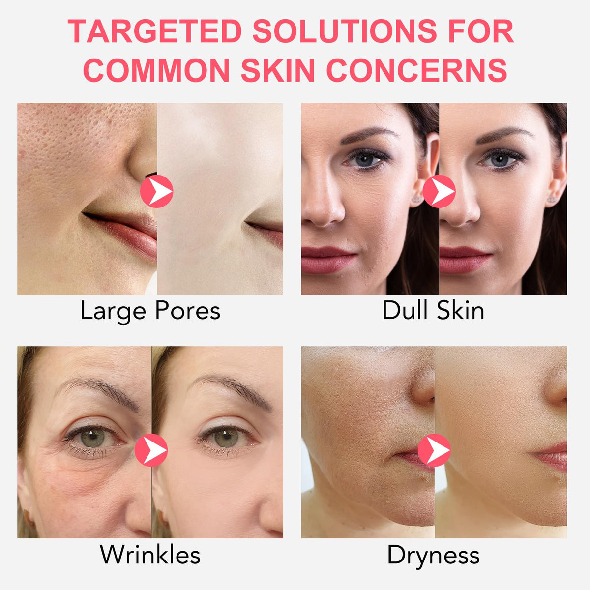 CiAIplw Bio Collagen Deep Hydration Mask, Anti Aging and Rejuvinating Sheets for Fine Lines & Wrinkles, Soothing & Hydrating Overnight Hydrogel Mask, Pore Minimizing, Elasticity Improvement, 4pcs